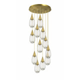 Malone 12 Light Cord Hung Large Pendant by Innovations - 126-450-1P-G450-6