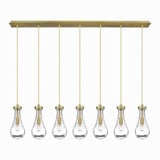 Owego 7 Light Oversized Linear Pendant by Innovations - 127-451-1P-G451-5