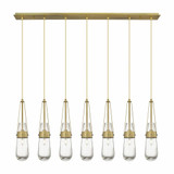 Milan 7 Light Oversized Linear Pendant by Innovations - 127-452-1P-G452-4