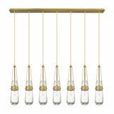 Milan 7 Light Oversized Linear Pendant by Innovations - 127-452-1P-G452-4
