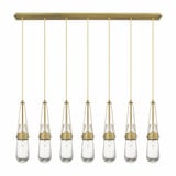 Milan 7 Light Oversized Linear Pendant by Innovations - 127-452-1P-G452-4