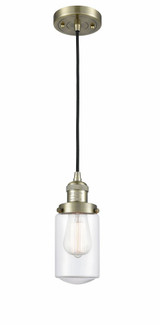 Dover 1 Light Mini Cord Hung Pendant 10.25 Inch Tall by Innovations - 201C-G31