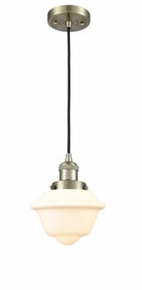 Oxford 1 Light Cord Hung Small Pendant by Innovations - 201C-G53