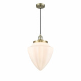 Bullet 1 Light Medium Cord Hung Pendant by Innovations - 201C-G66-12