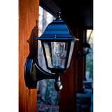 2 LED Battery Outdoor Wall Lantern 12.5 Inch Length by Maxsa Innovations - 421