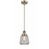 Chatham 1 Light Small Stem Hung Pendant 8 Inch Tall by Innovations - 201S-G14