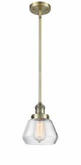 Fulton 1 Light Small Stem Hung Pendant by Innovations - 201S-G17
