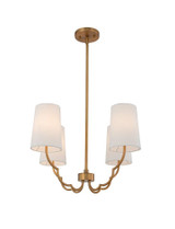 Sophia 4 Light Medium Chandelier by Kalco - 514371