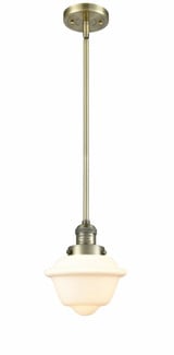 Oxford 1 Light Stem Hung Small Pendant by Innovations - 201S-G53