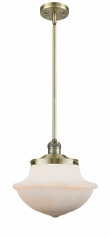 Oxford 1 Light Stem Hung Medium Pendant by Innovations - 201S-G54