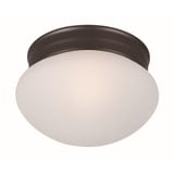 Essentials 588X 1 Light 7.5 Inch Wide Flush Mount by Maxim - 5884FT