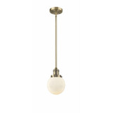 Beacon 1 Light Mini Pendant 9.5 Inch Tall by Innovations - 201S-G20-6