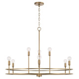 Fuller 9 Light Oversized Chandelier by Homeplace - 448791