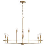 Fuller 9 Light Oversized Chandelier by Homeplace - 448791