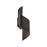 Helix 8W 2 LED Light Outdoor Wall Lantern 17 Tall Wide by Modern Forms - WS-W34517