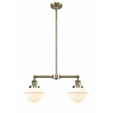 Oxford 2 Light Large Island Pendant 24 Inch Wide by Innovations - 209-G53