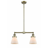 Cone 2 Light Large Island Pendant by Innovations 209-G6