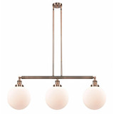 Beacon 3 Light Oversized Island Pendant 42 Inch Wide by Innovations - 213-G20-10