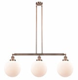 Beacon 3 Light Oversized Island Pendant 42 Inch Wide by Innovations - 213-G20-10
