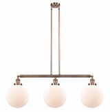 Beacon 3 Light Oversized Island Pendant 42 Inch Wide by Innovations - 213-G20-10