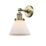 Cone 1 Light Industrial Wall Sconce by Innovations - 203-G4