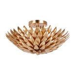 Broche 4 Light 16 Inch Wide Flush Mount by Crystorama - 505