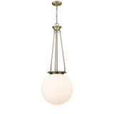 Beacon 1 Light Traditional Medium Pendant 15.75 Inch Wide by Innovations - 221-1P-G20-16