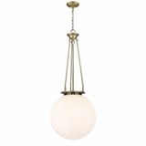 Beacon 1 Light Large Pendant 41.5 Inch Tall by Innovations - 221-1P-G20-18