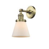 Cone 1 Light Wall Sconce 10 Inch Tall by Innovations - 203-G6