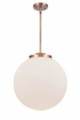 Beacon 1 Light Medium Pendant 16 Inch Wide by Innovations - 221-1S-G20-16