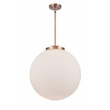 Beacon 1 Light Industrial Large Pendant 19 Inch Tall by Innovations - 221-1S-G20-18