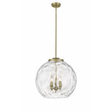 Athens Water Glass 3 Light Large Pendant by Innovations - 221-3S-G1215-18