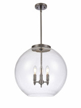 Athens 3 Light Pendant 18.38 Inch Tall by Innovations - 221-3S-G12-18-1575