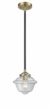Oxford 1 Light Stem Hung Small Pendant 7.5 Inch Length by Innovations - 284-1S-G53