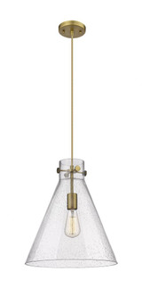 Newton Cone 1 Light Medium Pendant 14 Inch Wide by Innovations - 410-1PL-G411-14