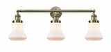 Bellmont 3 Light Vanity Light 30 Inch Wide by Innovations - 205-G19