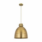 Newton Bell 1 Light Medium Pendant 14 Inch Wide by Innovations - 410-1PL-M412-14
