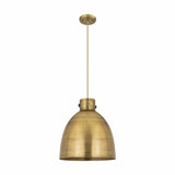 Newton Bell 1 Light Medium Pendant 14 Inch Wide by Innovations - 410-1PL-M412-14