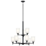 Shailene 9 Light Large 2 Tier Chandelier by Kichler - 43672
