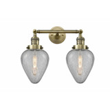 Geneseo 2 Light Vanity Light 16.5 Inch Wide by Innovations - 208-G165