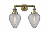 Geneseo 2 Light Vanity Light 16.5 Inch Wide by Innovations - 208-G165