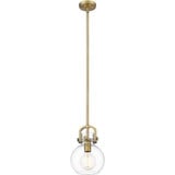 Newton Sphere 1 Light Pendant 8 Inch Wide by Innovations - 410-1S-8CL-8