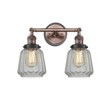 Chatham 2 Light Vanity Light 16 Inch Wide by Innovations - 208BP-G14