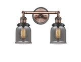 Bell 2 Light Vanity Light 16 Inch Wide by Innovations - 208BP-G5
