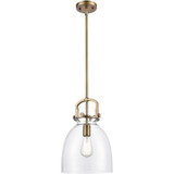 Newton 1 Light Round Glass Small Pendant by Innovations - 412-1S-10