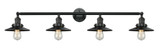 Railroad 4 Light Vanity Light 44 Inch Wide by Innovations - 215-M1-M7