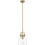 Newton Bell 1 Light Mini Pendant by Innovations - 8CL-1S-8CL-8