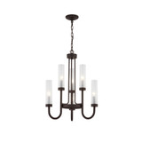 Anchor 6 Light Medium Chandelier by Justice Design - FSN-4343