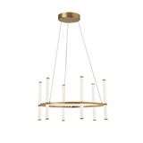 Corvette 6 LED Light Medium Chandelier by Dainolite - CVT-2436C