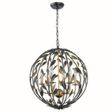 Broche 6 Light Medium Chandelier by Crystorama 506 - 506